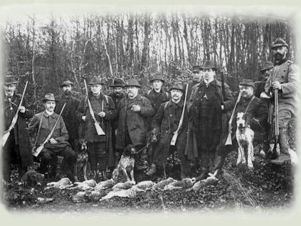 Historische Aufnahme aus der Geschichte des Hegerings Menden